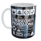 Caneca Porcelana Cybersecurity Ti CyberSec