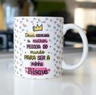 Caneca Porcelana Deus Escolheu Melhor Pessoa Para ser minha Bisavó - Presente dia das Mães Zlprint