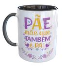 Caneca Porcelana Dia dos Pais - Mae Solo Pae