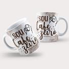 Caneca Porcelana Divertida Sou Cafezeiro - CAF-07