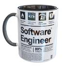 Caneca Porcelana Engenharia De Software Divertida