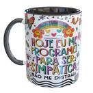 Caneca Porcelana Engraçada Meme Sou Simpática