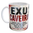 Caneca Porcelana Exu Caveira