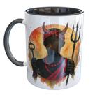 Caneca Porcelana Exu Umbanda Orixas