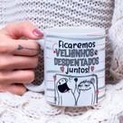 Caneca Porcelana Ficaremos Velhinhos e Desdentados Juntos Est. Namorados AbxS23 V2 15 - Zlprint Caneca Porcelana Ficaremos Velhinhos e Desdentados Juntos Est. Namorados AbxS23 V2 15 - Zlprint