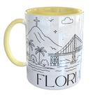 Caneca Porcelana Florianópolis Caneca Porcelana Florianópolis