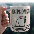 Caneca Porcelana Flork Decepcionista 325ml