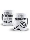 Caneca Porcelana Flork Meme de boas Personalizada 325ml Caneca Porcelana Flork Meme de boas Personalizada 325ml