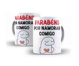 Caneca Porcelana Flork Parabéns Por Namorar Comigo Caneca Porcelana Flork Parabéns Por Namorar Comigo