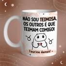 Caneca Porcelana Flork Signos 2.0 versão 1 taurina 325 ml