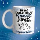 Caneca Porcelana Flork Signos 2.0 versão 1 Virginiana 325 ml