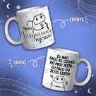 Caneca Porcelana Flork Signos 2.0 versão 2 Virginiana 325 ml