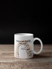 Caneca porcelana flork tomar um café eu vou, café não costuma faía! 325ml Caneca porcelana flork tomar um café eu vou, café não costuma faía! 325ml