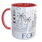 Caneca Porcelana Fortaleza