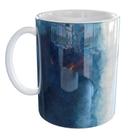 Caneca Porcelana França Bandeira
