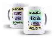 Caneca Porcelana Frase Grandes Coisas Estão Por Vir