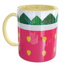 Caneca Porcelana Fruta Morango Caneca Porcelana Fruta Morango