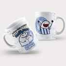 Caneca Porcelana Futebol Bahia - TIM-77