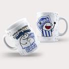 Caneca Porcelana Futebol Barra - TIM-84