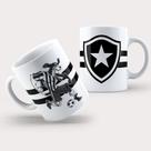 Caneca Porcelana Futebol Botafogo - TIM-03 Caneca Porcelana Futebol Botafogo - TIM-03