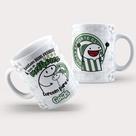 Caneca Porcelana Futebol Goiás Esporte Clube - TIM-104 Caneca Porcelana Futebol Goiás Esporte Clube - TIM-104