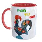 Caneca Porcelana Galo Português Portugal
