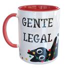 Caneca Porcelana Gente Legal Tem Gato