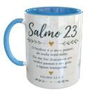 Caneca Porcelana Gospel Versiculos - Salmo 23 Evangelica Caneca Porcelana Gospel Versiculos - Salmo 23 Evangelica
