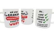 Caneca Porcelana Grande Possibilidade Disso Ser Whey