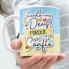 Caneca Porcelana Guarda-me ó Deus Que Só em Ti Confio Est. Evangélica Top 3 - Religião Zlprint Caneca Porcelana Guarda-me ó Deus Que Só em Ti Confio Est. Evangélica Top 3 - Religião Zlprint