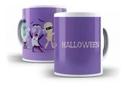 Caneca Porcelana Halloween Dia das Bruxas 07
