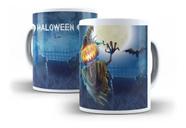 Caneca Porcelana Halloween Dia das Bruxas 14