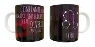 Caneca Porcelana Horóscopo Signo Leão