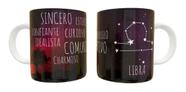 Caneca Porcelana Horóscopo Signo Libra