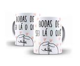 Caneca Porcelana Humor Flork Bodas de Sei Lá O Que Caneca Porcelana Humor Flork Bodas de Sei Lá O Que