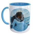 Caneca Porcelana Iemanjá Umbanda Orixás