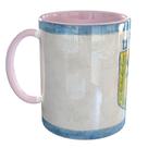 Caneca Porcelana Jerusalem Bandeira Caneca Porcelana Jerusalem Bandeira