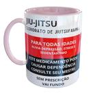 Caneca Porcelana Jiu Jitsu Arte Marcial Divertido