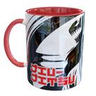 Caneca Porcelana Jiu-Jitsu Luta Fera