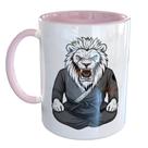 Caneca Porcelana Jiu Jitsu Lutador O Chão