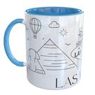 Caneca Porcelana Las Vegas