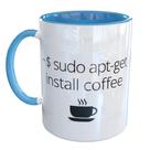 Caneca Porcelana Linux Install Coffee Engraçada Caneca Porcelana Linux Install Coffee Engraçada