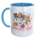 Caneca Porcelana Louca dos Gatos Gateira