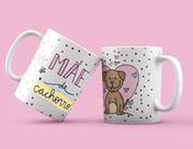 Caneca Porcelana Mãe de Cachorro Est. Pan 20.10- Presente dia das Mães Zlprint Caneca Porcelana Mãe de Cachorro Est. Pan 20.10- Presente dia das Mães Zlprint