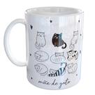 Caneca Porcelana Mae De Gato Cat Mom Gateira