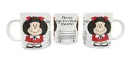 Caneca Porcelana Mafalda HQ Penso, Logo Incomodo Mesmo