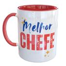 Caneca Porcelana Melhor Chefe Caneca Porcelana Melhor Chefe