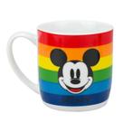 Caneca porcelana mickey arco-íris 300ml - disney Caneca porcelana mickey arco-íris 300ml - disney