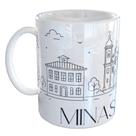 Caneca Porcelana Minas Gerais