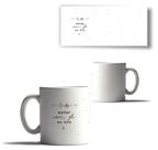Caneca Porcelana Minimalista Mensagem Bonita Natal Branca 2